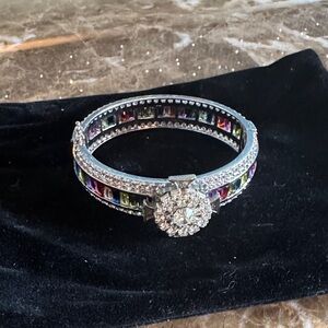 Elegant Multicolor Gemstone Bracelet Rock Star in Rome